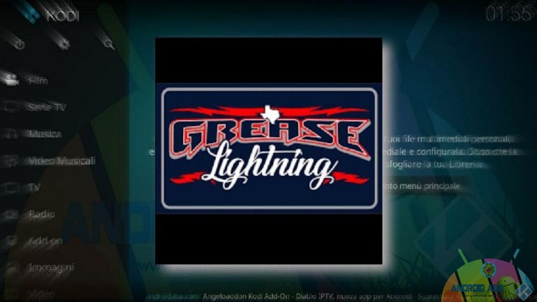 Greased Lighting Movie Cinema KODI Add-On