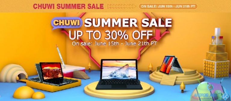 CHUWI Aliexpress SUMMER SALE è online con sconti oltre il 30%