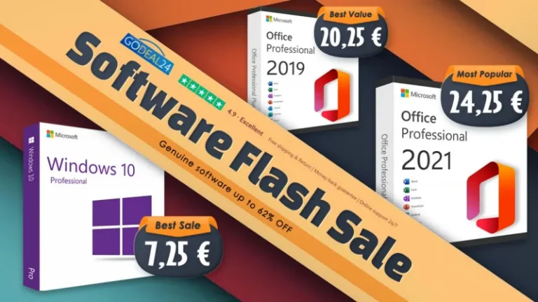 Come acquistare un software autentico a basso prezzo? La promozione sul software per ufficio di Godeal24 è qui!